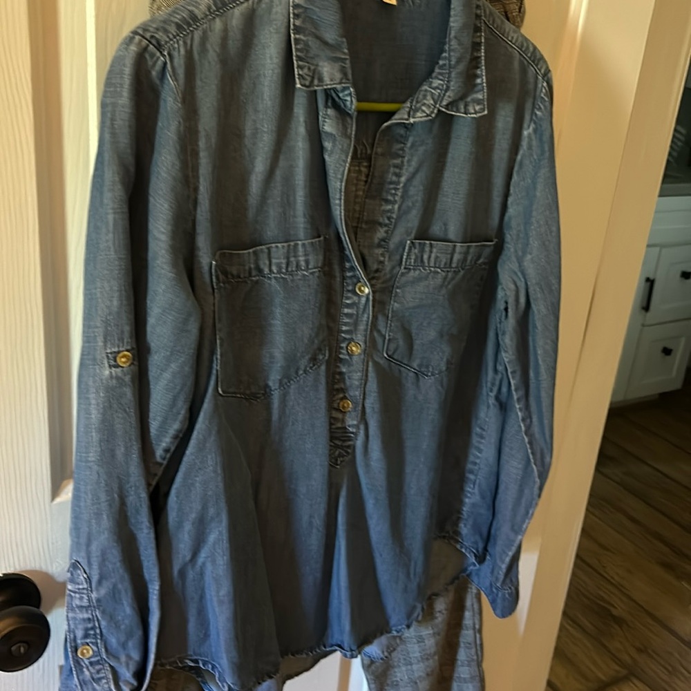 Pullover jeans top